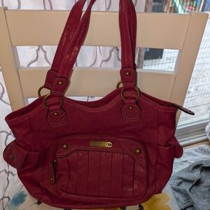 Strada Fuchsia Tote Bag